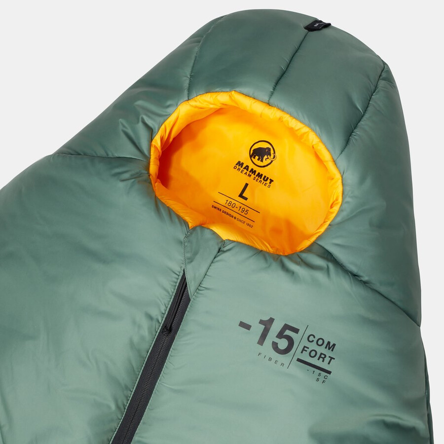 saco de dormir comfort fiber -15°c cipreste profundo