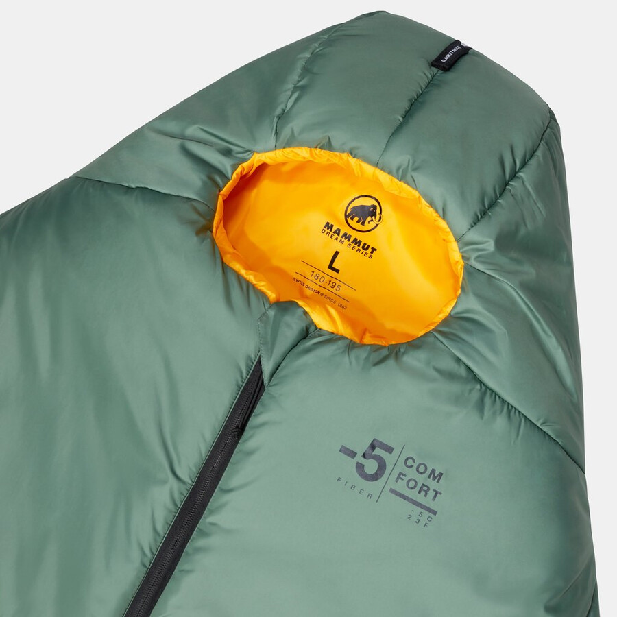 saco de dormir comfort fiber -5c cipreste profundo