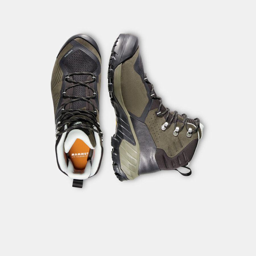 sapuen high gtx masculino preto-escuro radiante