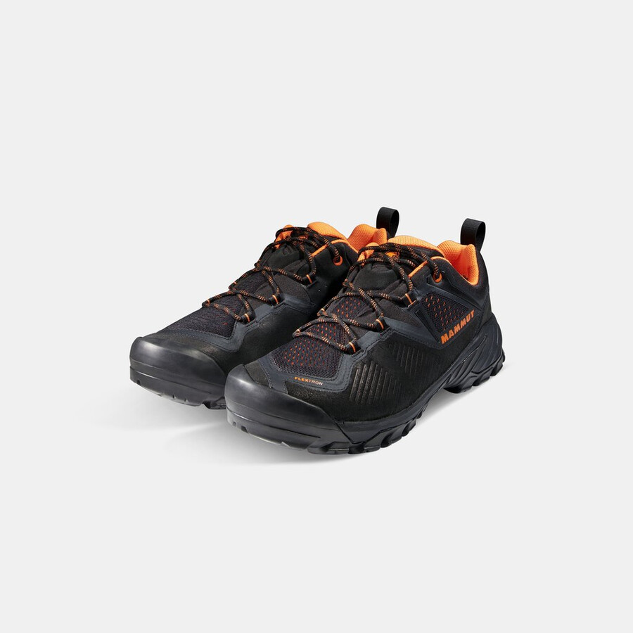 sapuen low gtx masculino preto-aço escuro