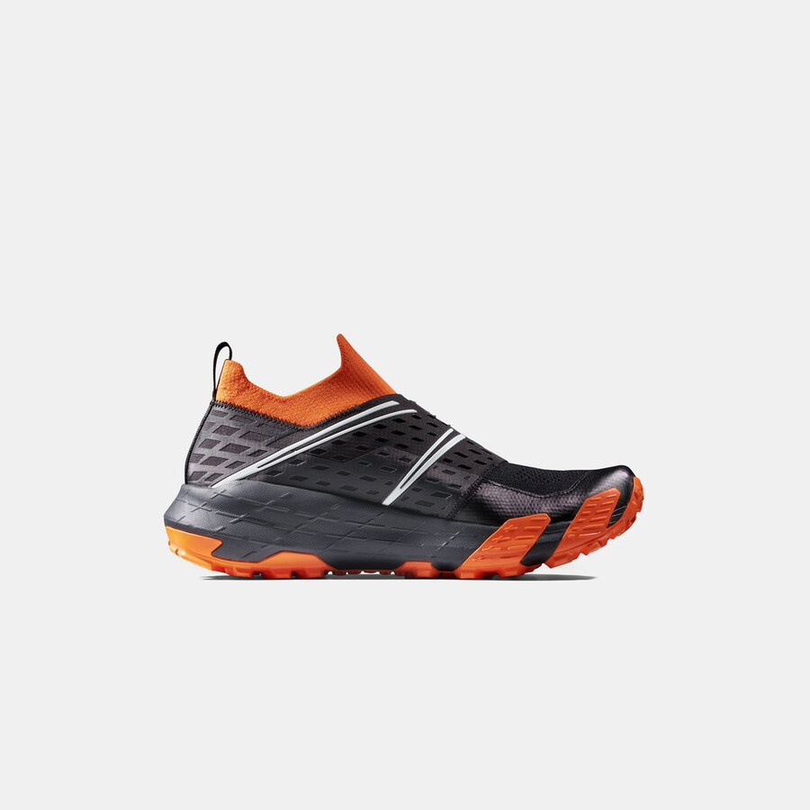 tênis aenergy tr boa mid gtx masculino preto-tangerina escura