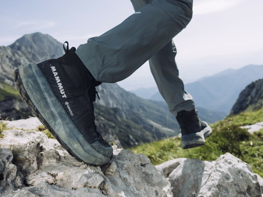 tênis aenergy mtn mid gtx masculino preto-aço escuro