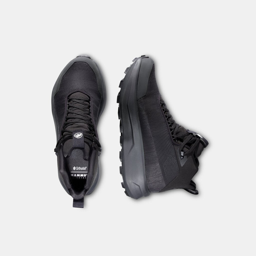 tênis aenergy mtn mid gtx masculino preto-aço escuro