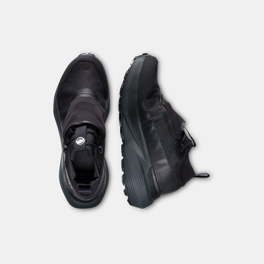 aenergy ultra low gtx masculino preto-aço escuro