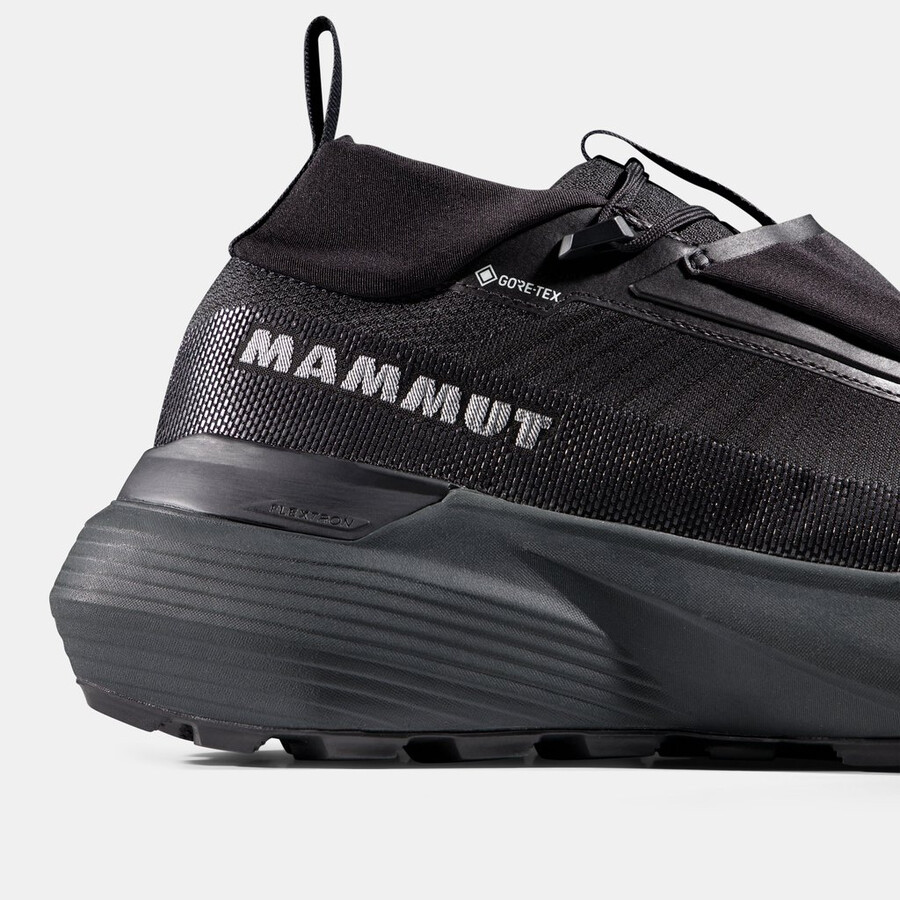 aenergy ultra low gtx masculino preto-aço escuro