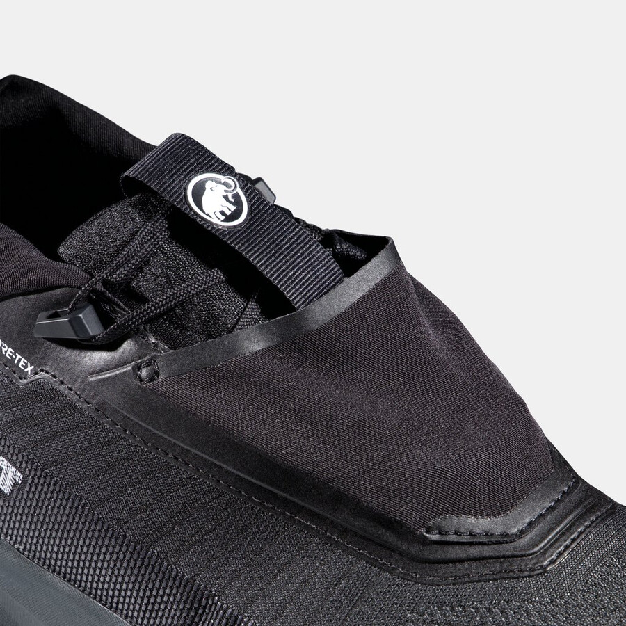 aenergy ultra low gtx masculino preto-aço escuro