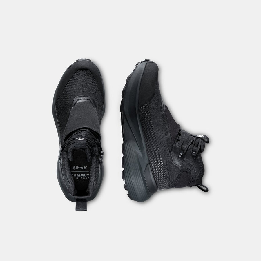 aenergy ultra mid gtx masculino preto-aço escuro