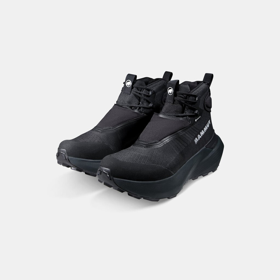 aenergy ultra mid gtx masculino preto-aço escuro
