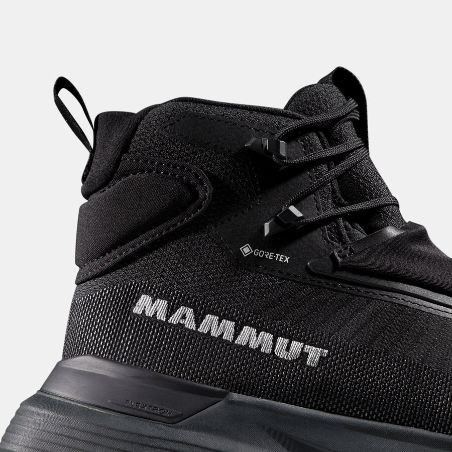 aenergy ultra mid gtx masculino preto-aço escuro