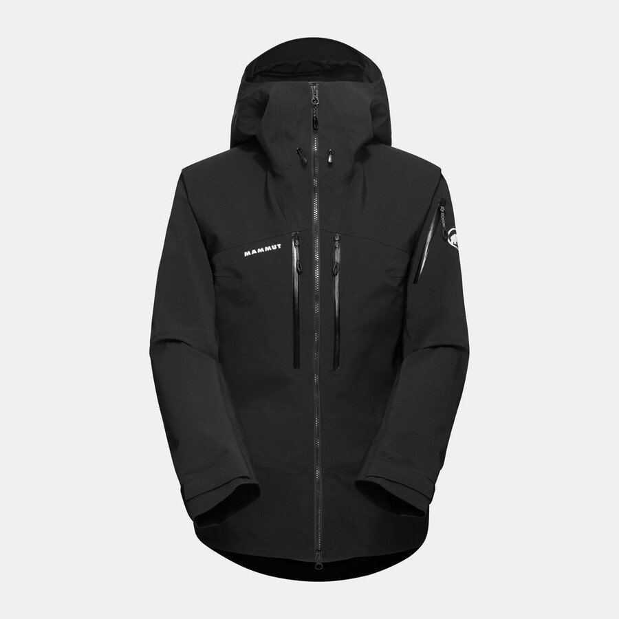 jaqueta com capuz taiss pro hs feminina mammut vermelha-vin