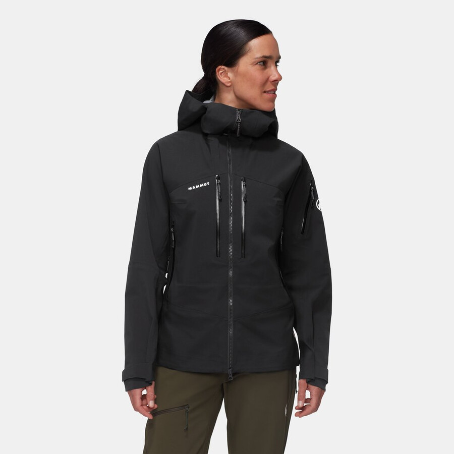 jaqueta com capuz taiss pro hs feminina mammut vermelha-vin