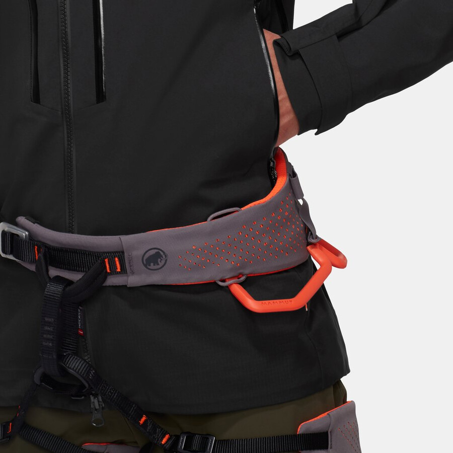 jaqueta com capuz taiss pro hs feminina mammut vermelha-vin