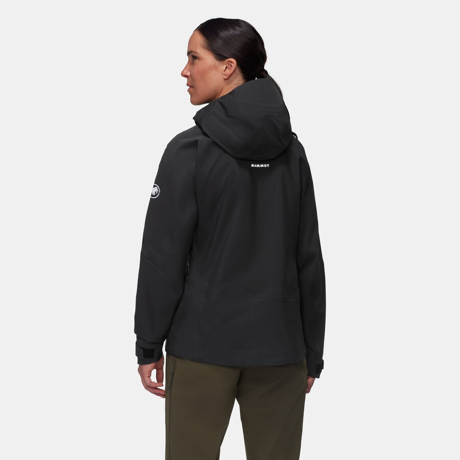 jaqueta com capuz taiss pro hs feminina mammut vermelha-vin