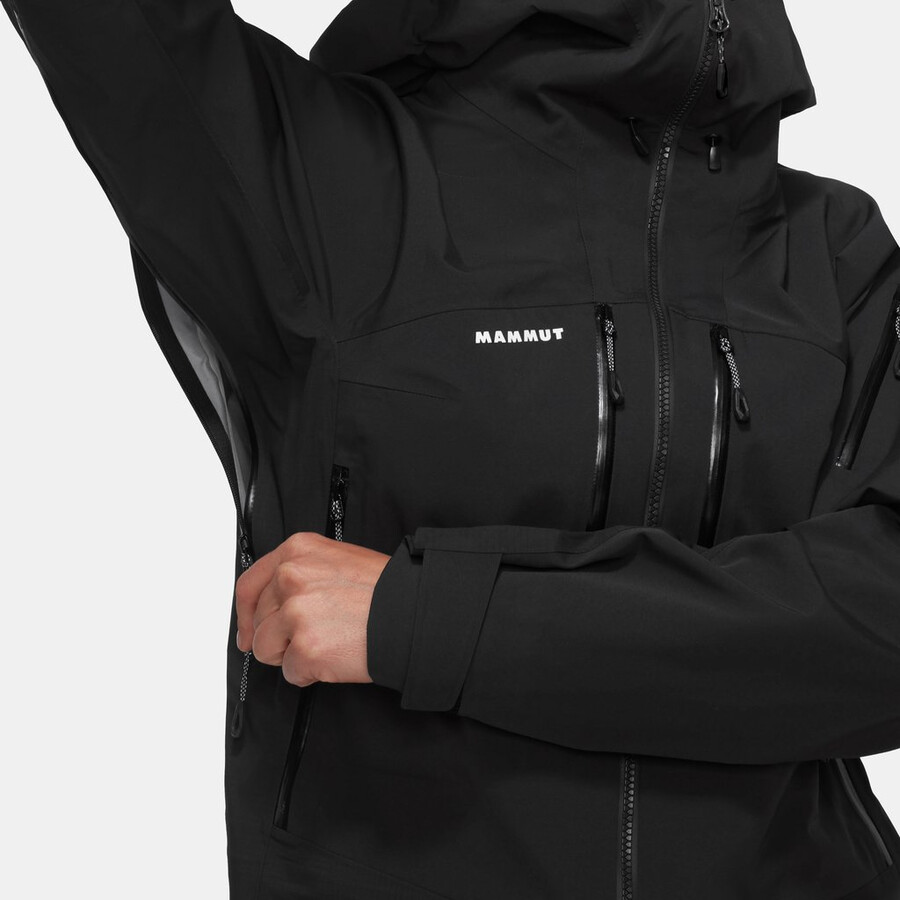 jaqueta com capuz taiss pro hs feminina mammut vermelha-vin