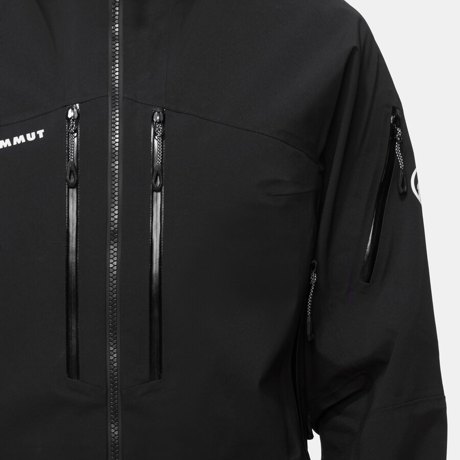 jaqueta com capuz taiss pro hs feminina mammut vermelha-vin
