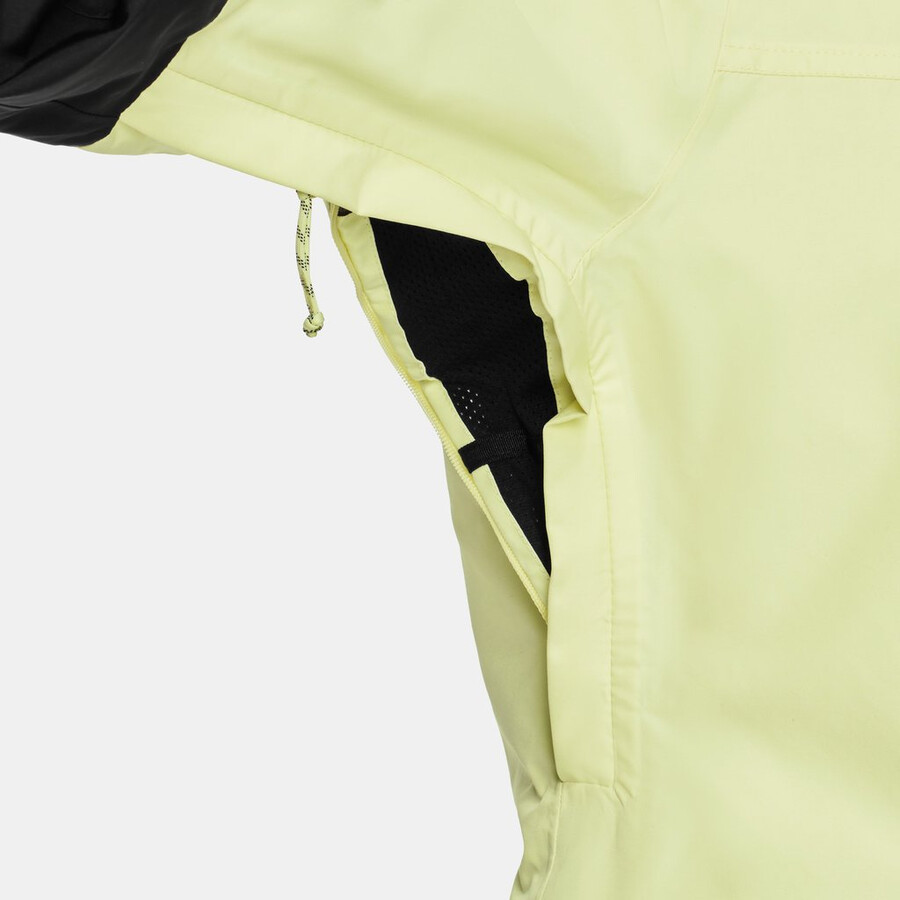 jaqueta com capuz fall line hs thermo feminina sulai-preta