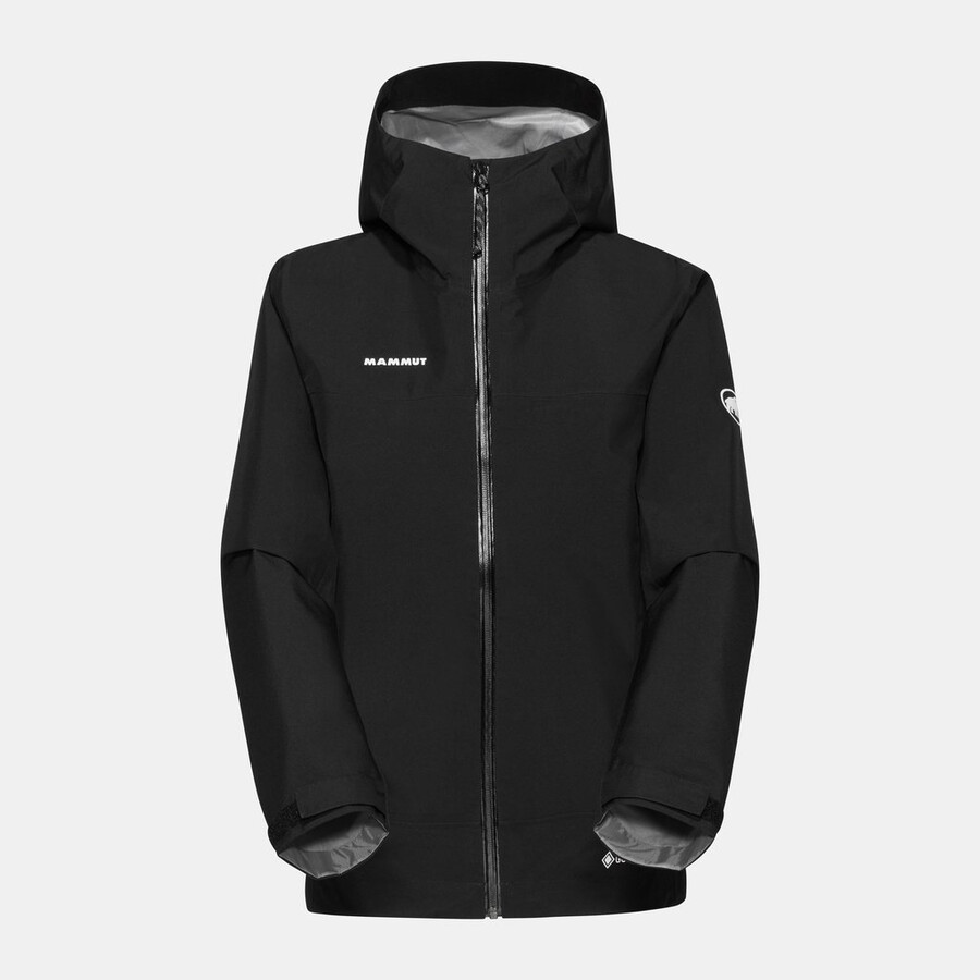 jaqueta com capuz crater light hs feminina preta