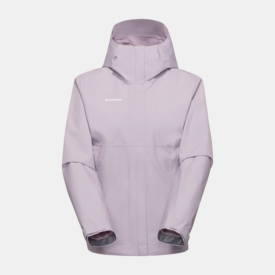 jaqueta com capuz treeline light hs feminina cor dark marsh.