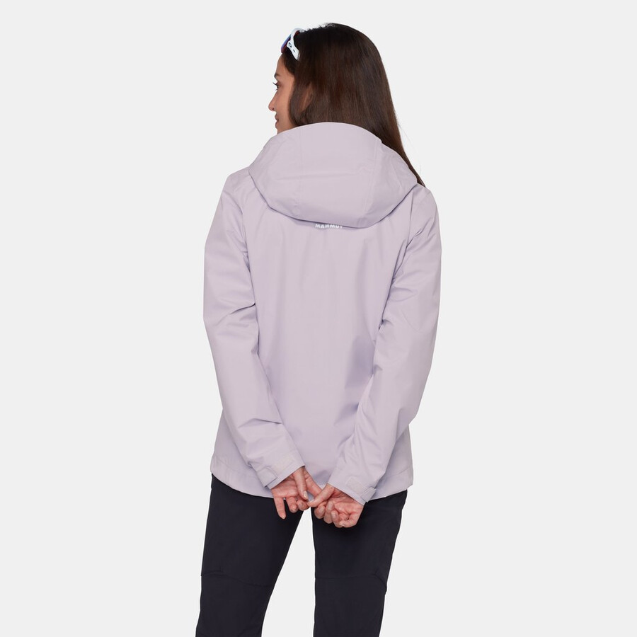 jaqueta com capuz treeline light hs feminina cor dark marsh.