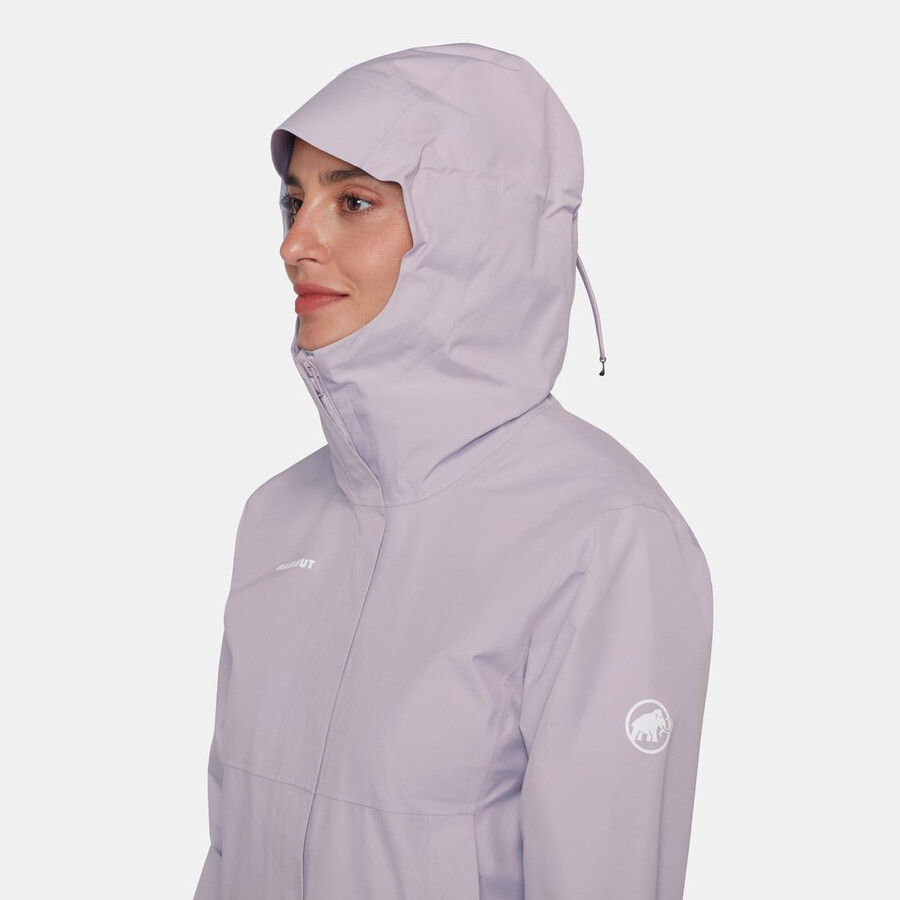 jaqueta com capuz treeline light hs feminina cor dark marsh.