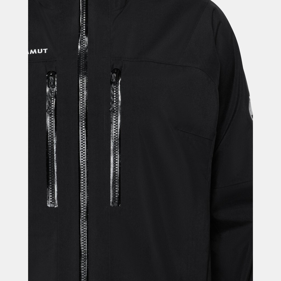 jaqueta com capuz crater pro hs feminina cor vin-preta