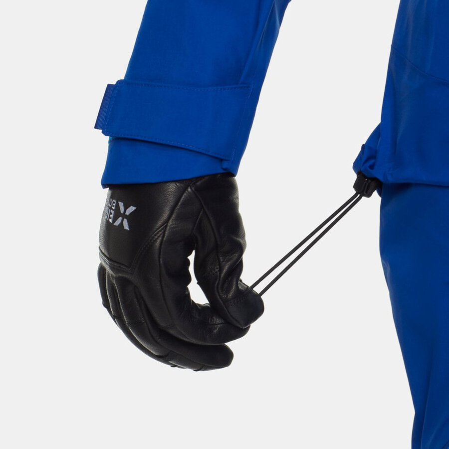 jaqueta com capuz eiger nordwand advanced hs feminina azul eiger