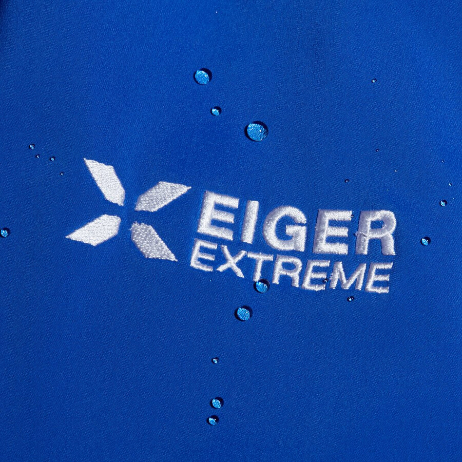 jaqueta com capuz eiger nordwand pro so feminina azul eiger