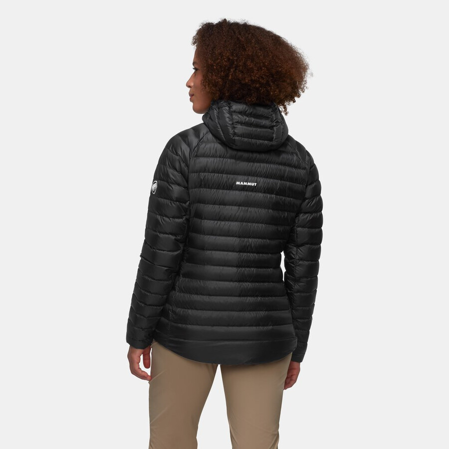 jaqueta com capuz broad peak in feminina vin-preta