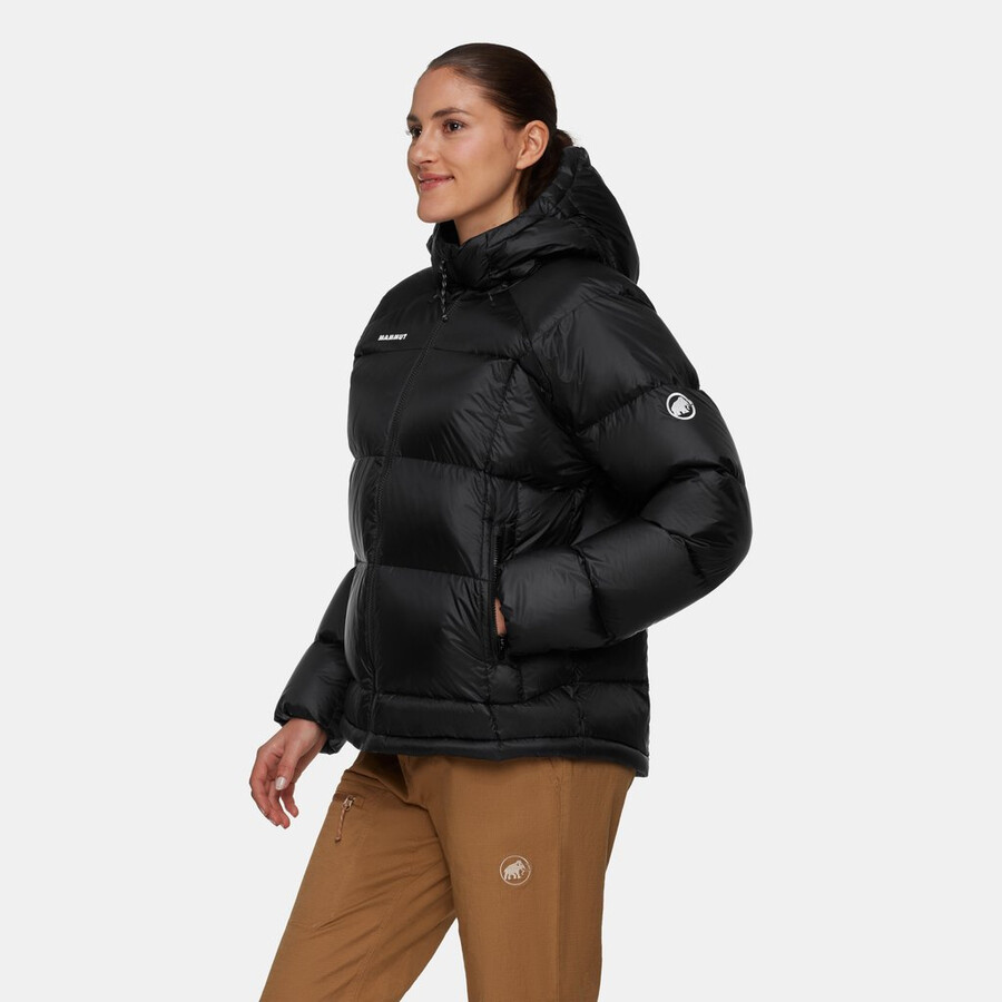 jaqueta com capuz glacier glow in feminina vin