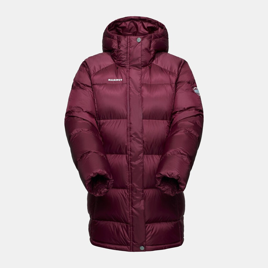 casaco com capuz glacier glow in para mulheres vin