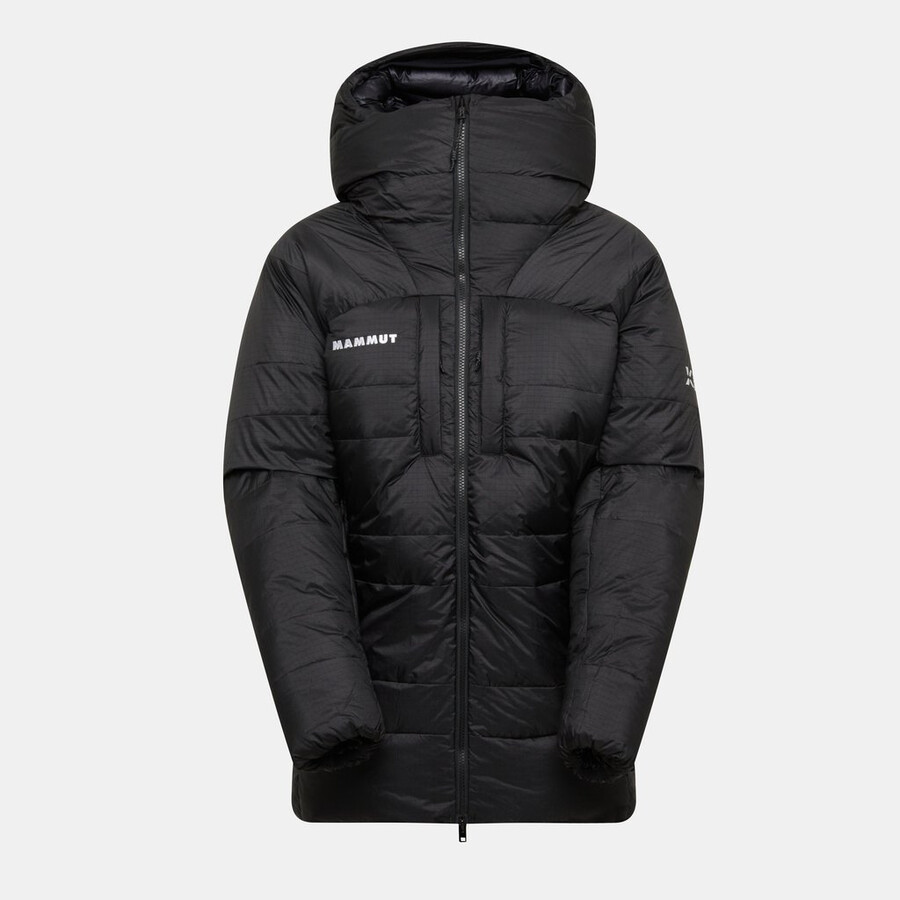 casaco com capuz eiger nordwand pro down in feminino preto
