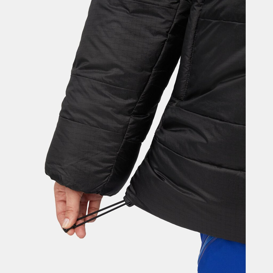 casaco com capuz eiger nordwand pro down in feminino preto