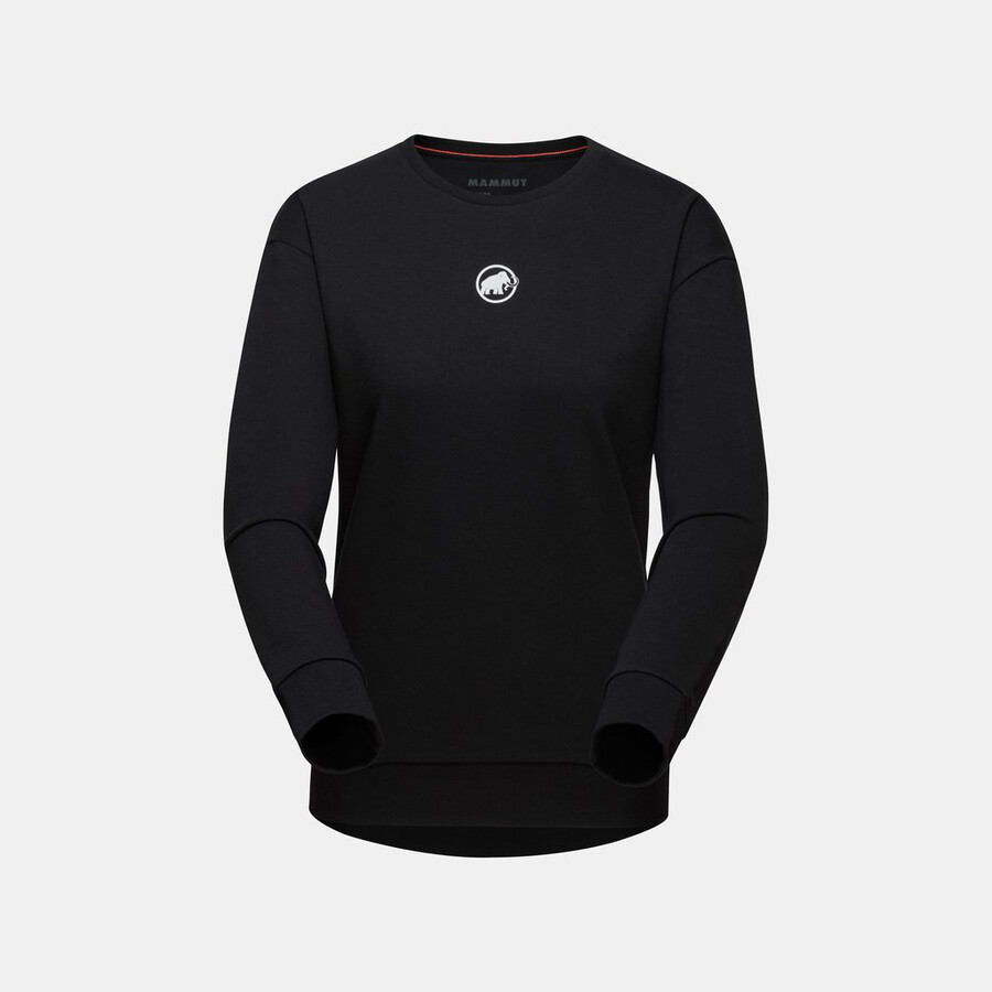 camiseta feminina mammut core ml com gola redonda cor original preta.