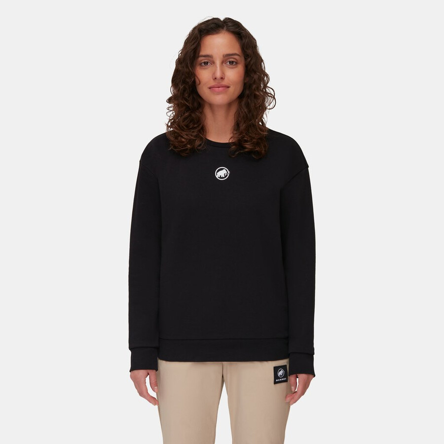 camiseta feminina mammut core ml com gola redonda cor original preta.