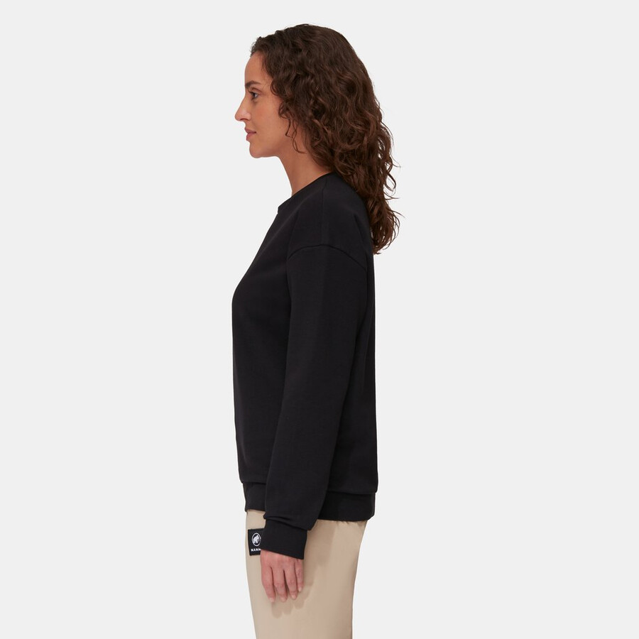 camiseta feminina mammut core ml com gola redonda cor original preta.