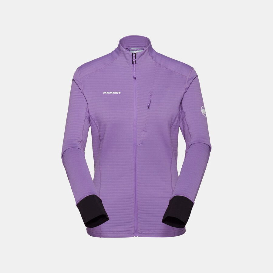 jaqueta taiss light ml feminina lavanda-preta