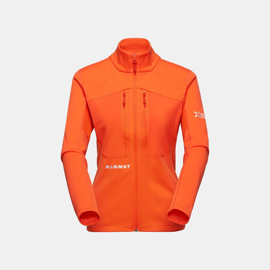 jaqueta feminina eiger nordwand advanced ml cor laranja eiger.
