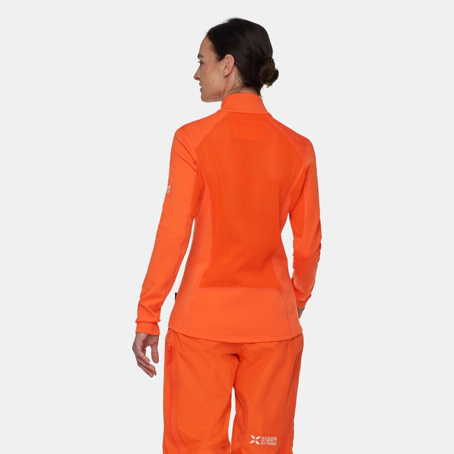 jaqueta feminina eiger nordwand advanced ml cor laranja eiger.