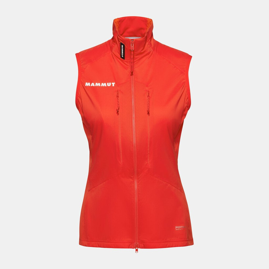 colete híbrido assos x mammut ml feminino vermelho