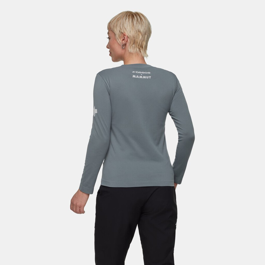 camiseta feminina de manga comprida assos x mammut tactica tech t5 strata