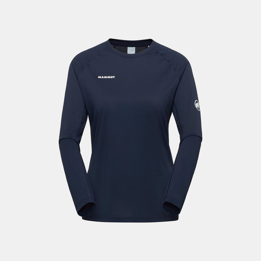 ducan fl manga comprida feminino marinho