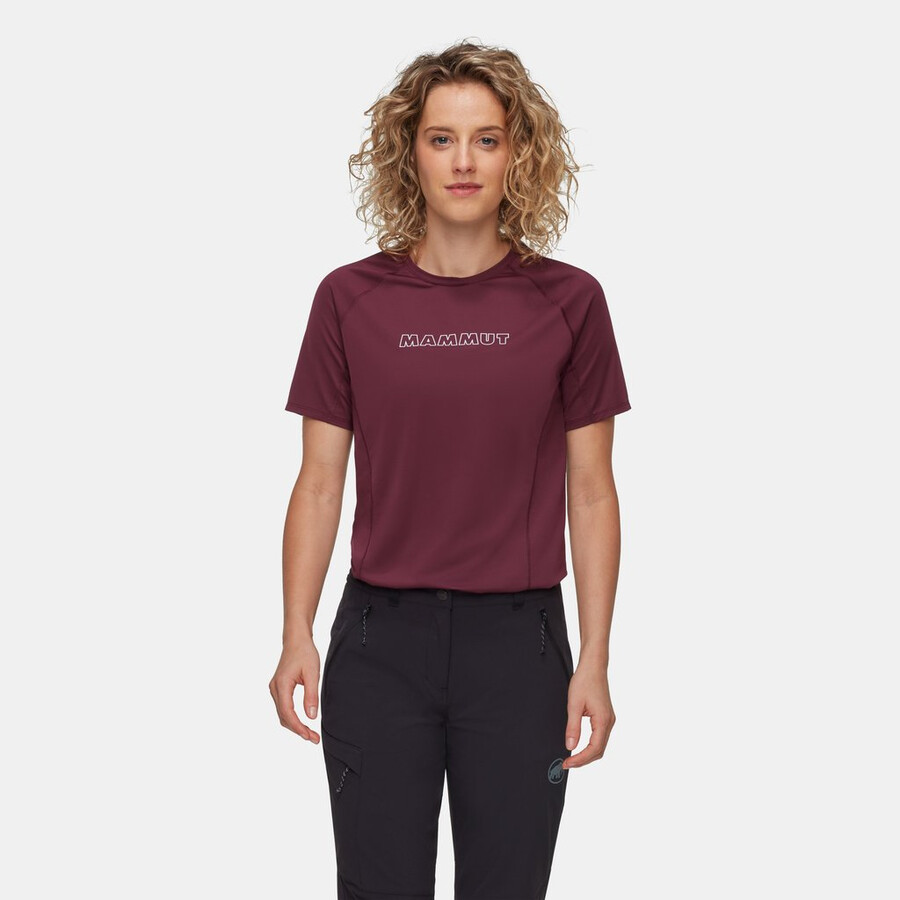 camiseta feminina selun fl com logo cor prata sálvia.