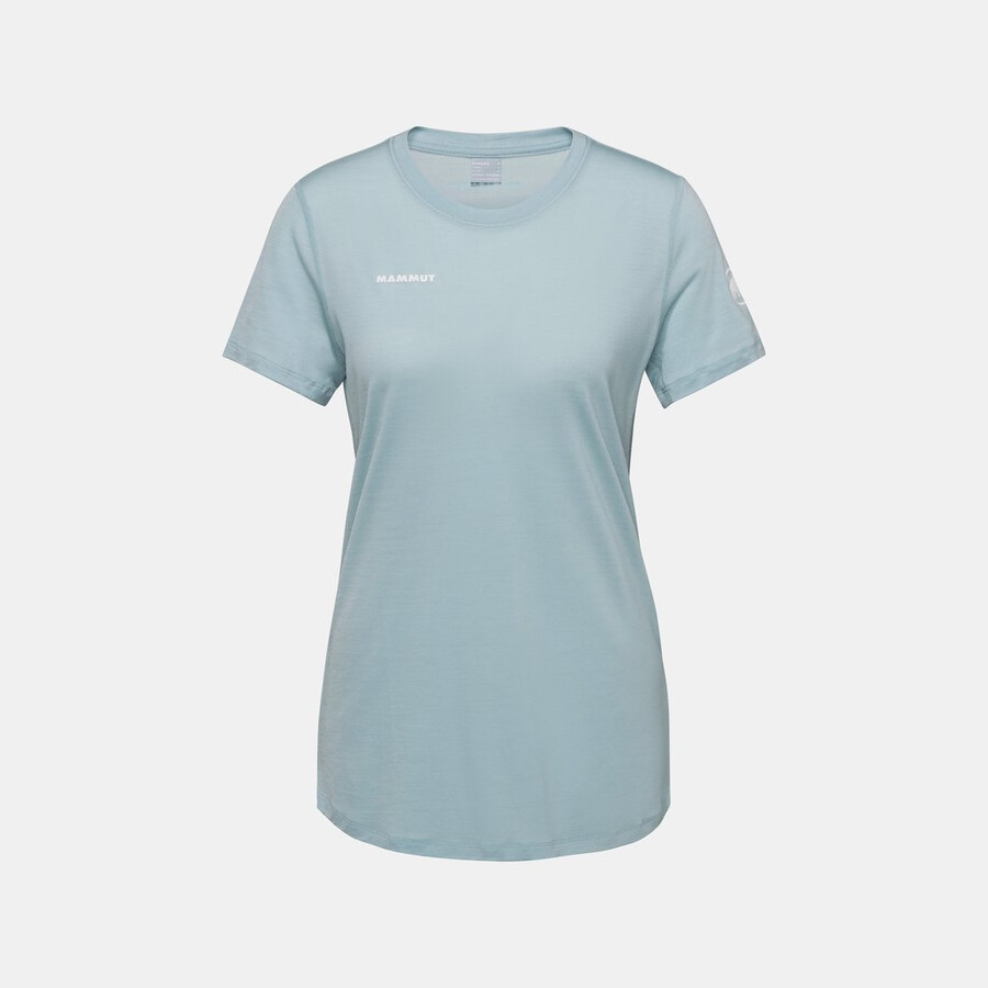 camiseta feminina tree wool fl mammut vermelha