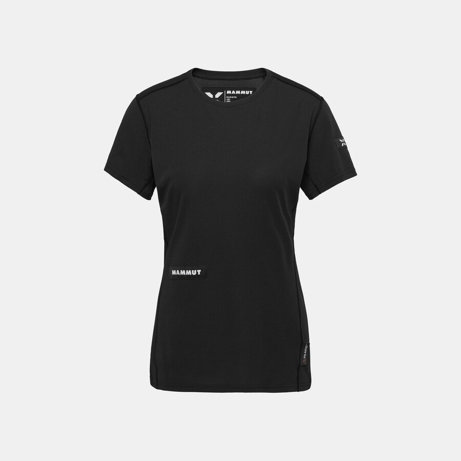 camiseta feminina eiger nordwand fl preta