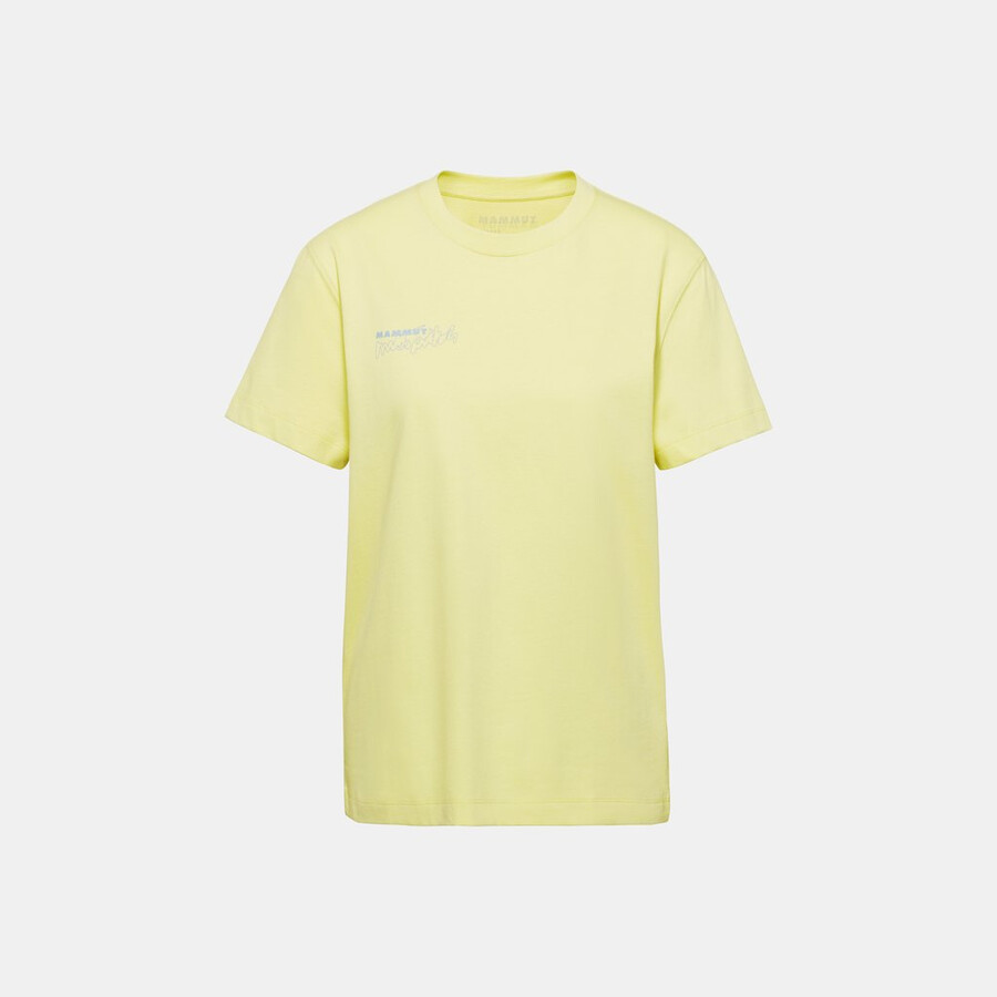camiseta mammut base mulher multi-pitch holunder
