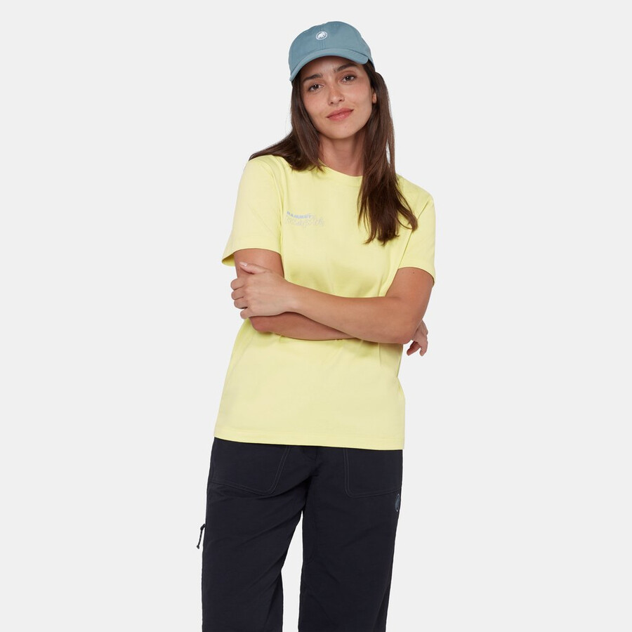 camiseta mammut base mulher multi-pitch holunder