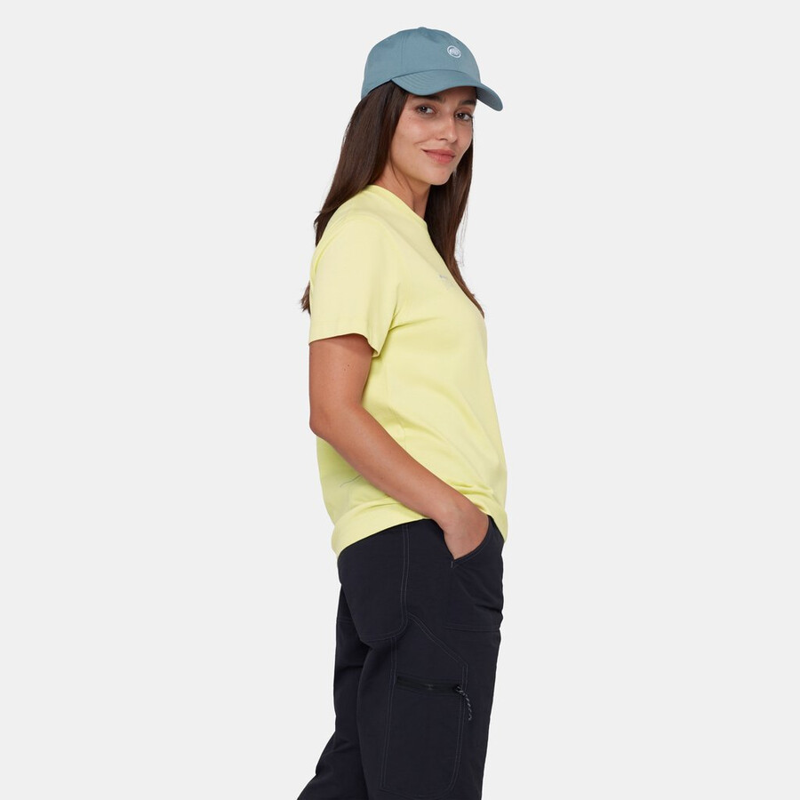 camiseta mammut base mulher multi-pitch holunder