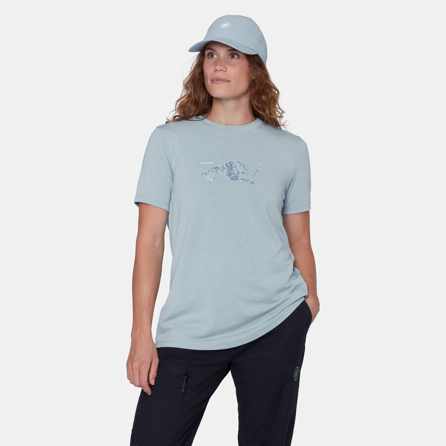 camiseta feminina mountain nebla fruendenhorn
