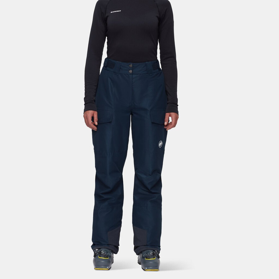 calça térmica feminina fall line hs cor azul marinho.