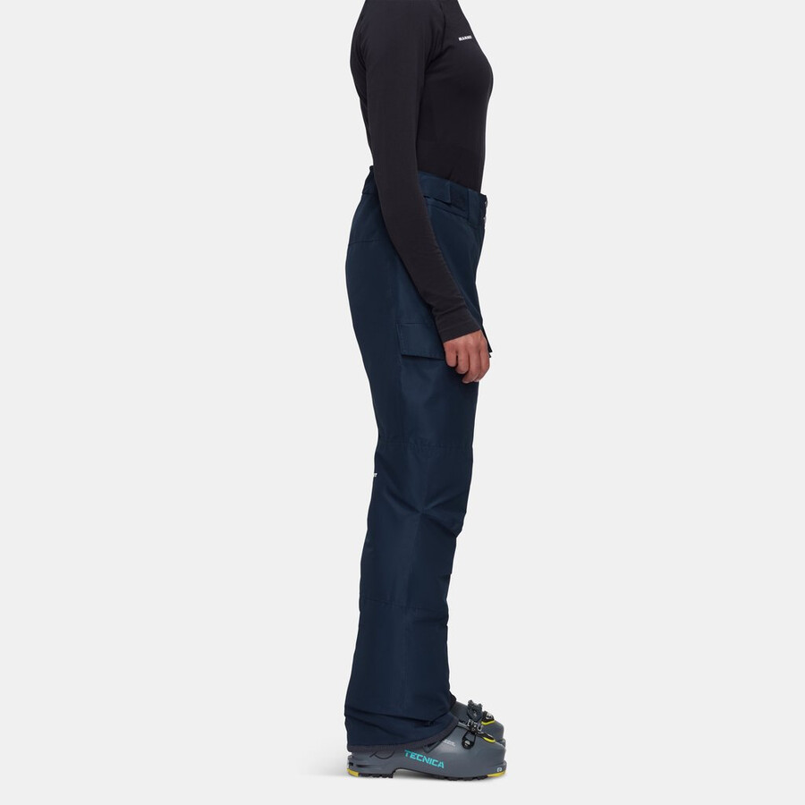 calça térmica feminina fall line hs cor azul marinho.